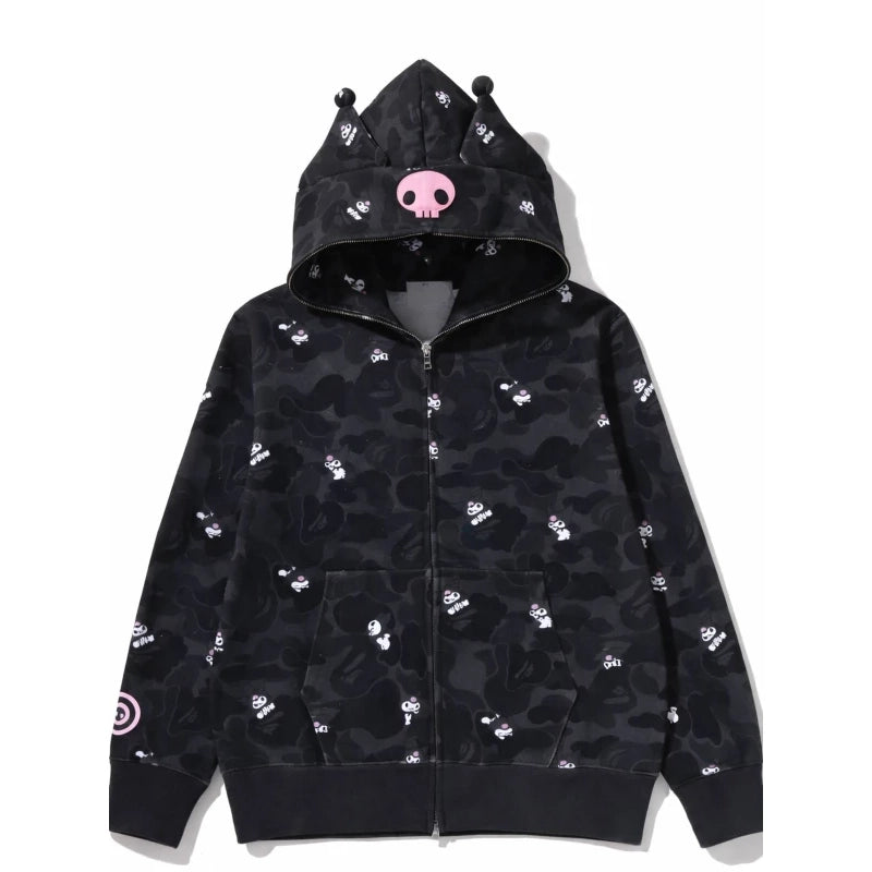 BAPE x Sanrio Hello Kitty & Kuromi Hoodie