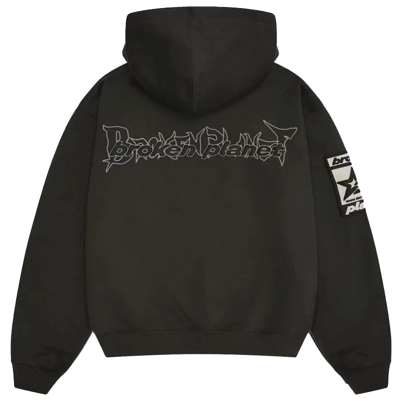 Broken Planet Beware Black Hoodie