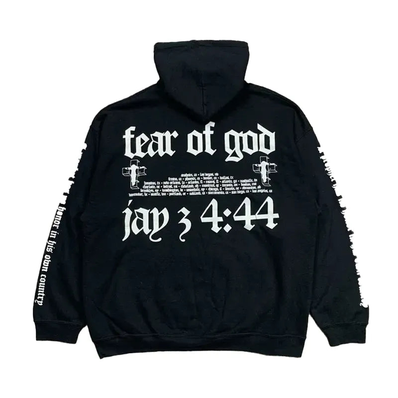 Fear of God x Jay 4.44 Tour Hoodie