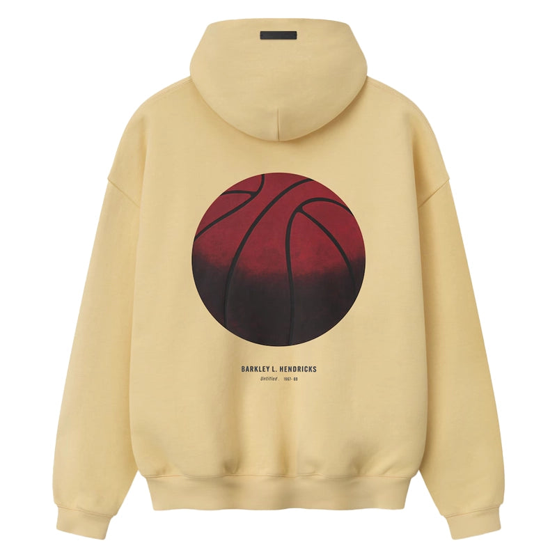 Golden State Warriors Fear of God x Barkley L. Hendricks Gold 90’s Hoodie