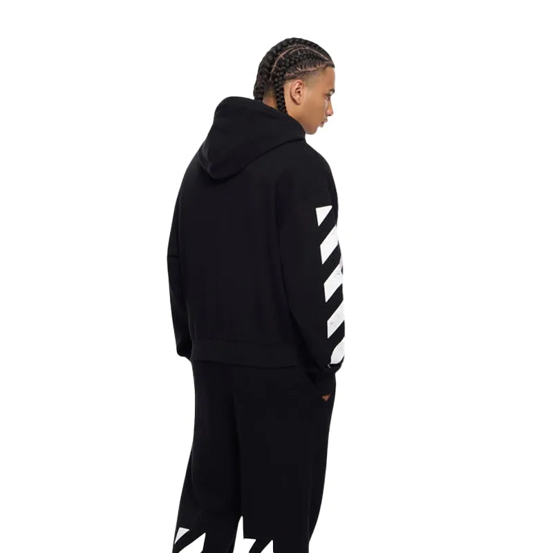 L/AB Core Diagonal Zip Hoodie
