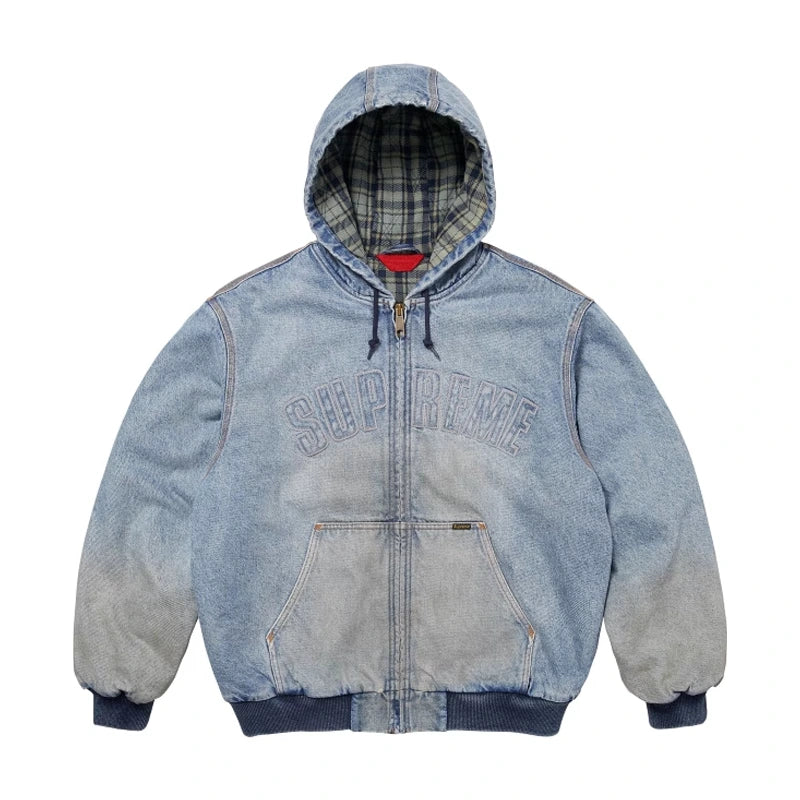 Supreme Reflective Arc Hooded Work Jacket