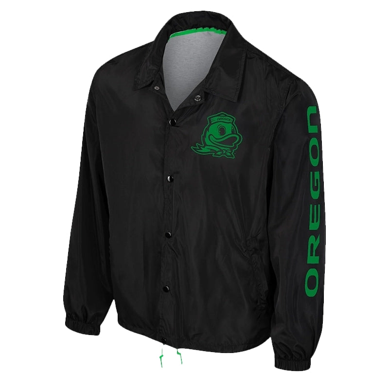 The Wild Collective Oregon Ducks Coaches Jacket