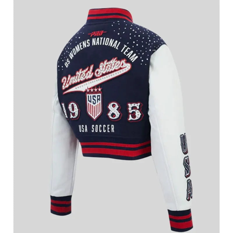 US Soccer WNT Legacy Wool Varsity Jacket