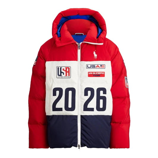 Usher Olympics 2026 Team USA Puffer Jacket