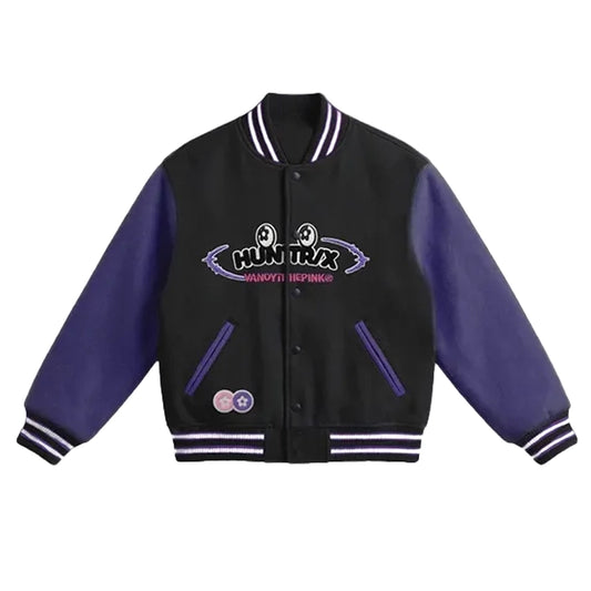 Vandy The Pink x McDonald’s Huntr/X Varsity Jacket