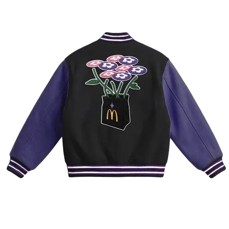 Vandy The Pink x McDonald’s Huntr/X Varsity Jacket