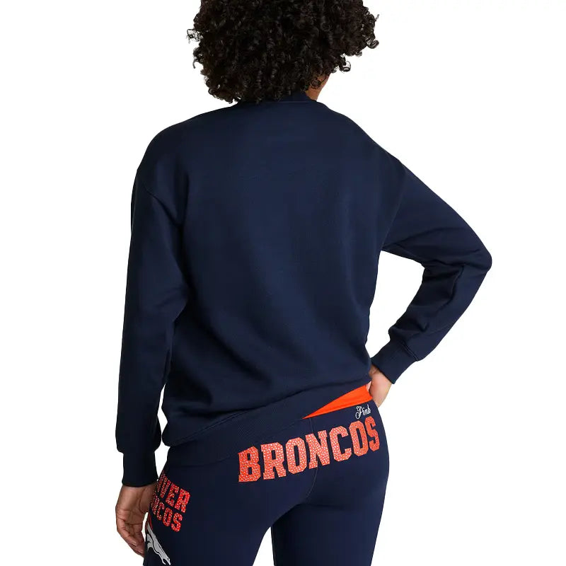 Victoria Denver Broncos Campus Campus Sweatshirt