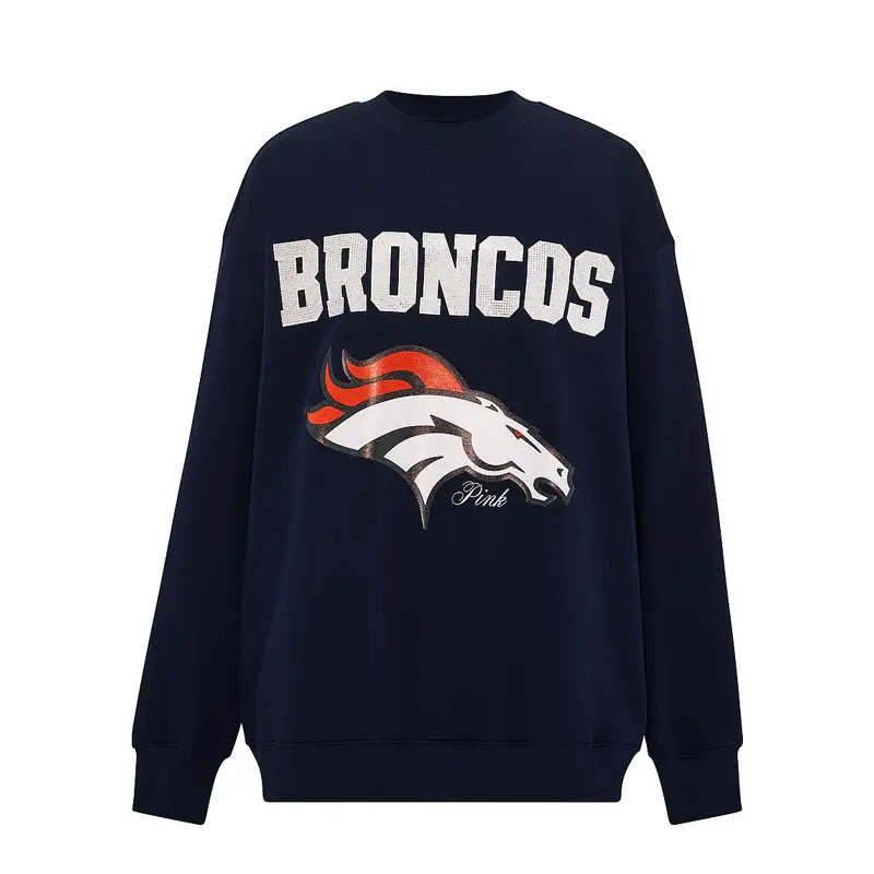 Victoria Denver Broncos Campus Campus Sweatshirt