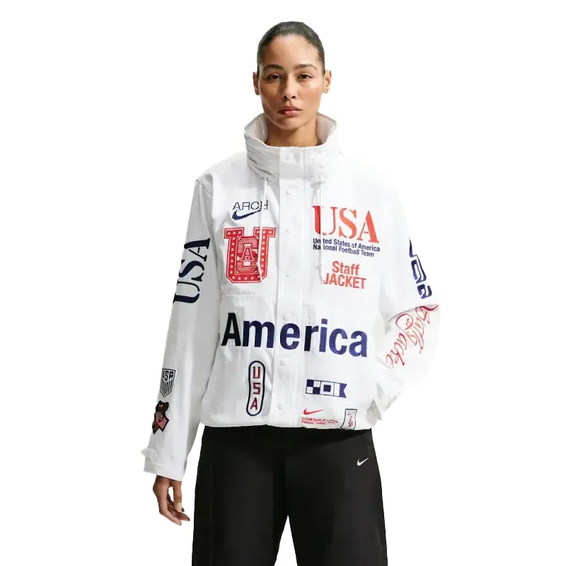 Virgil Abloh Archive x Nike America Staff Jacket