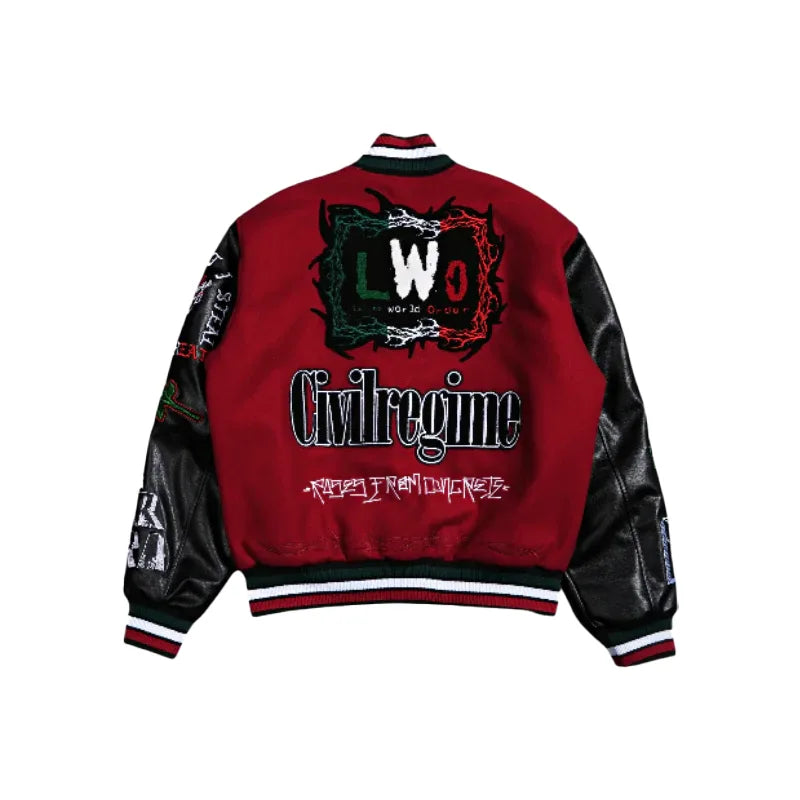 WWE LWO Letterman Jacket