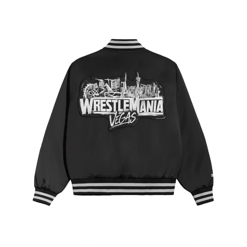 WrestleMania 42 Vegas Satin Jacket