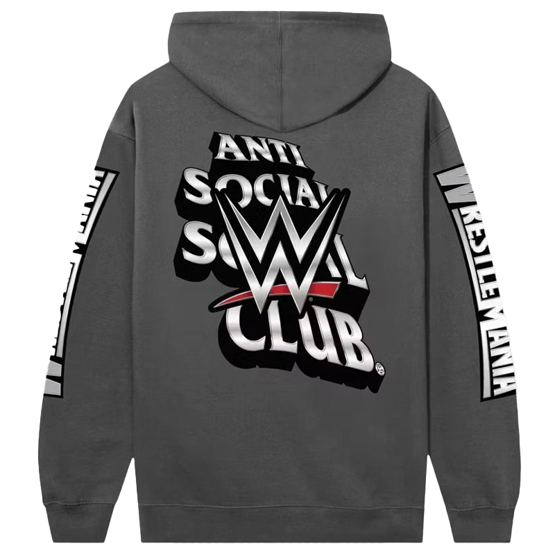 Anti Social Social Club x WWE Wrestlemania Hoodie