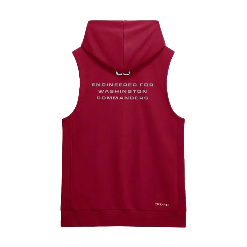 Washington Commanders 2026 Sideline Sleeveless Hoodie