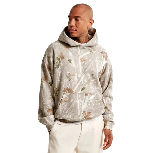Abercrombie Camo Essential Popover Hoodie