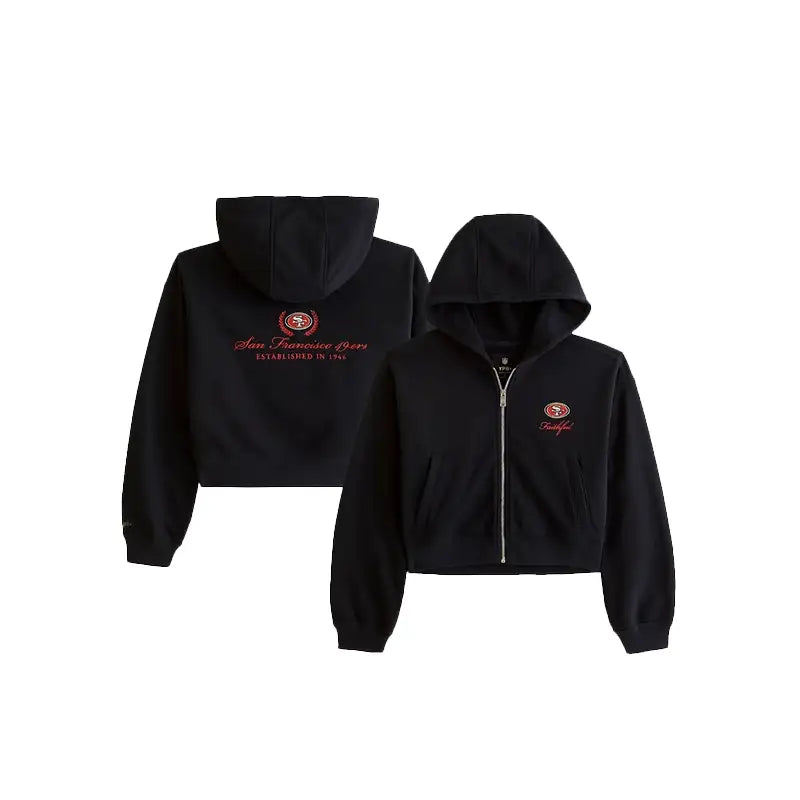 San Francisco 49ers Abercrombie & Fitch Full-Zip Hoodie