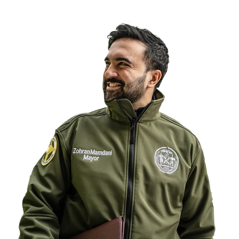 Zohran Mamdani Mayor Green Jacket