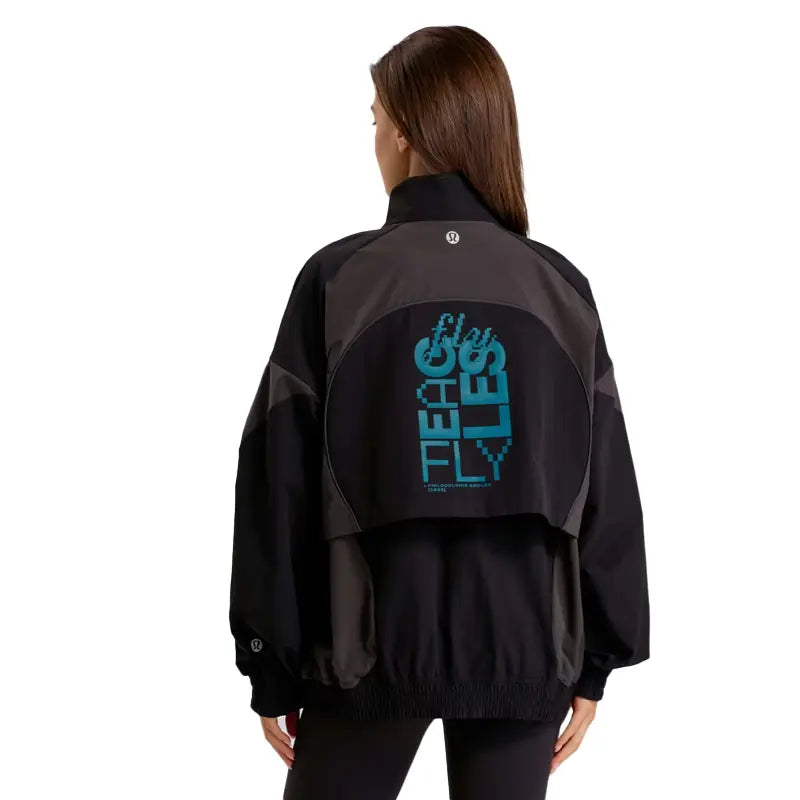 lululemon Black Philadelphia Eagles Ventilated Jacket