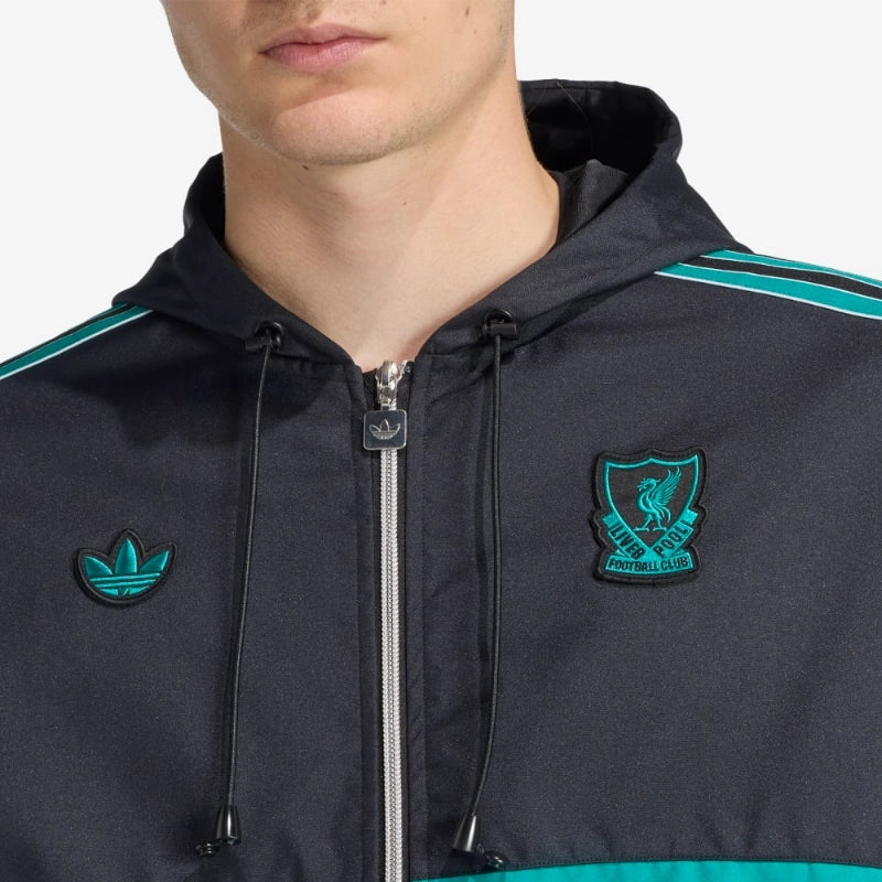 LFC adidas 25/26 Icons Hooded Parka Jacket
